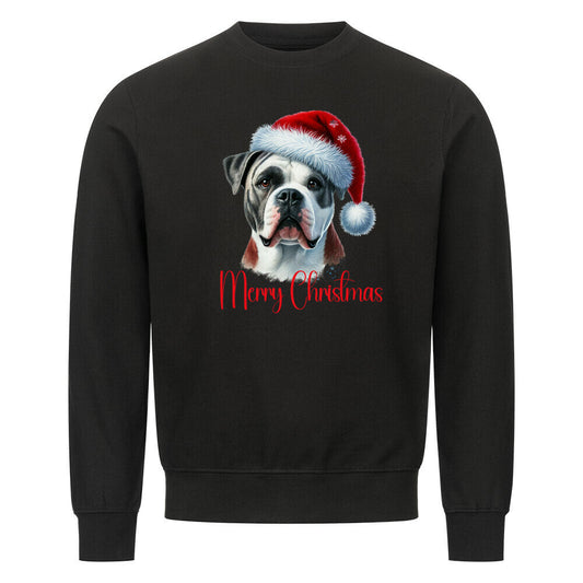 Premium Sweatshirt "OEB - Merry Christmas 2" Schwarz – hunde-shirt.de