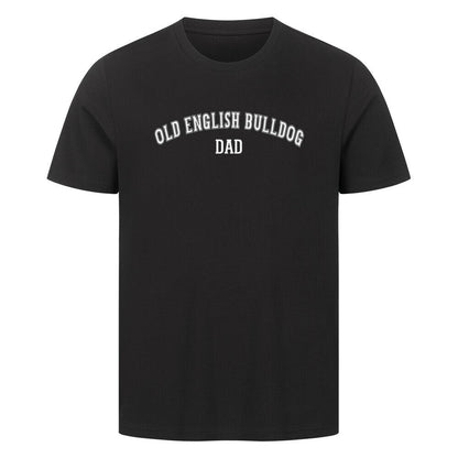 Premium T-Shirt "OEB - DAD" Schwarz – hunde-shirt.de