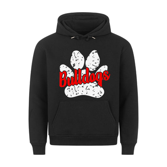 Premium Hoodie "OEB - Bulldogs" Schwarz – hunde-shirt.de