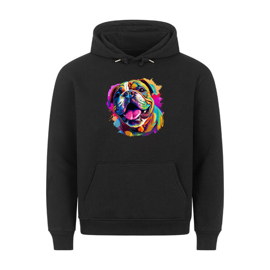 Premium Hoodie "OEB - Paint" Schwarz – hunde-shirt.de