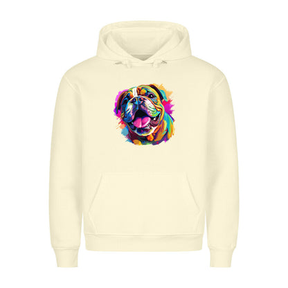 Premium Hoodie "OEB - Paint" Beige – hunde-shirt.de