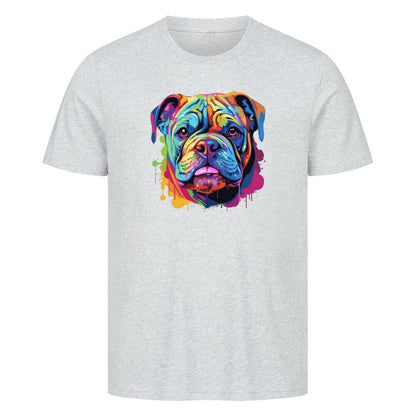 Premium T-Shirt "OEB - Splash" Heather Grey – hunde-shirt.de