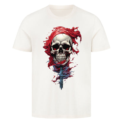 Premium T-Shirt "Into the Red" Natural Raw – hunde-shirt.de