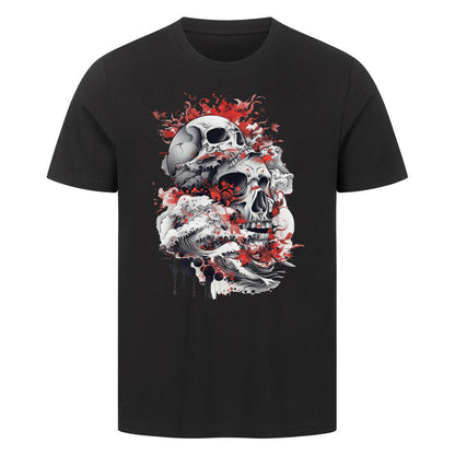 Premium T-Shirt "Red Sea..." Schwarz – hunde-shirt.de