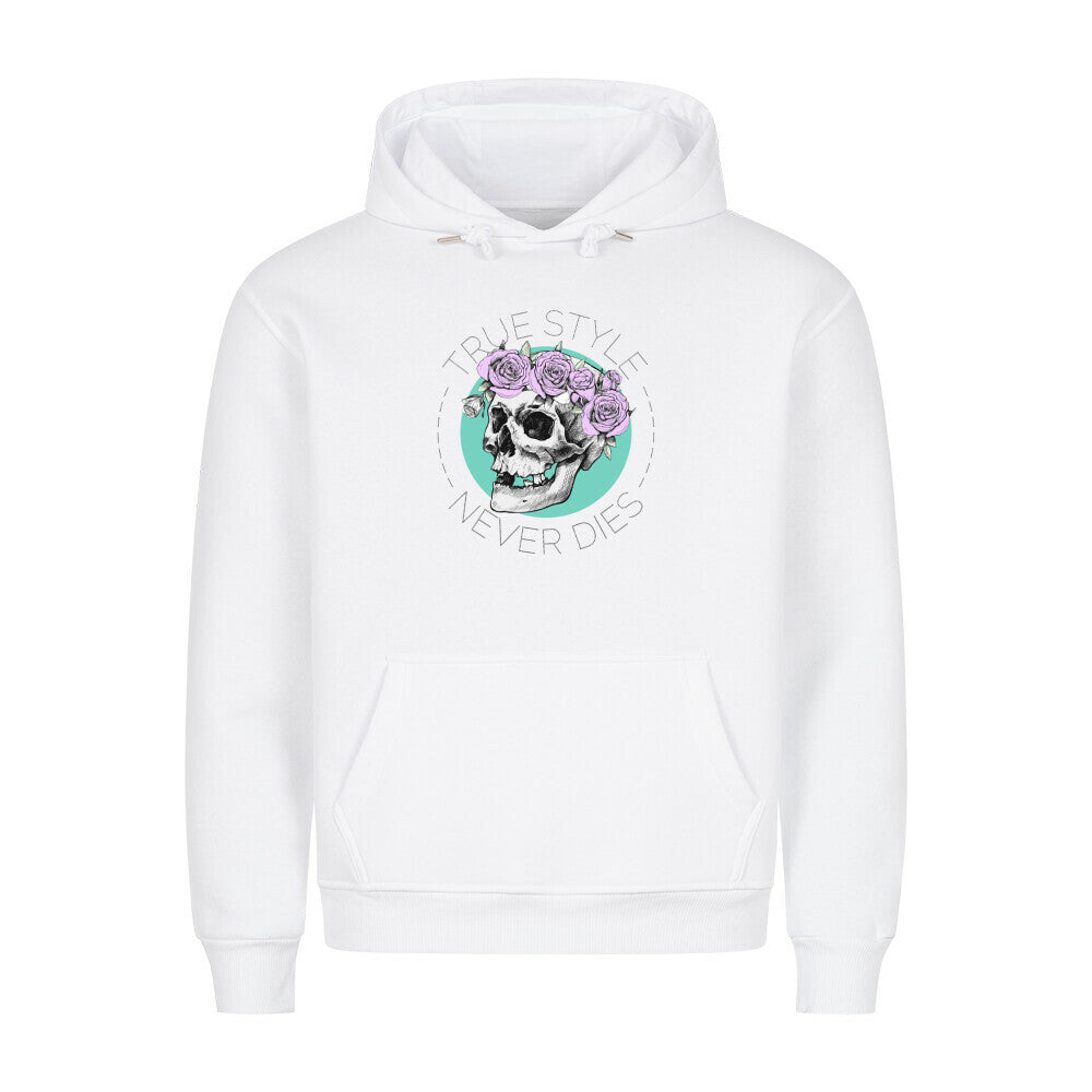 Premium Hoodie "True Style..." Weiß – hunde-shirt.de