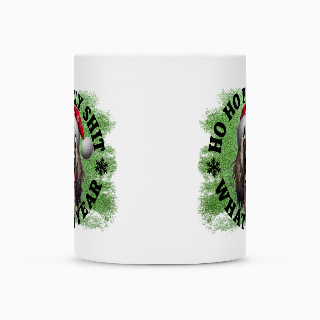 Tasse "Afghanischer Windhund - HO HO..." – hunde-shirt.de