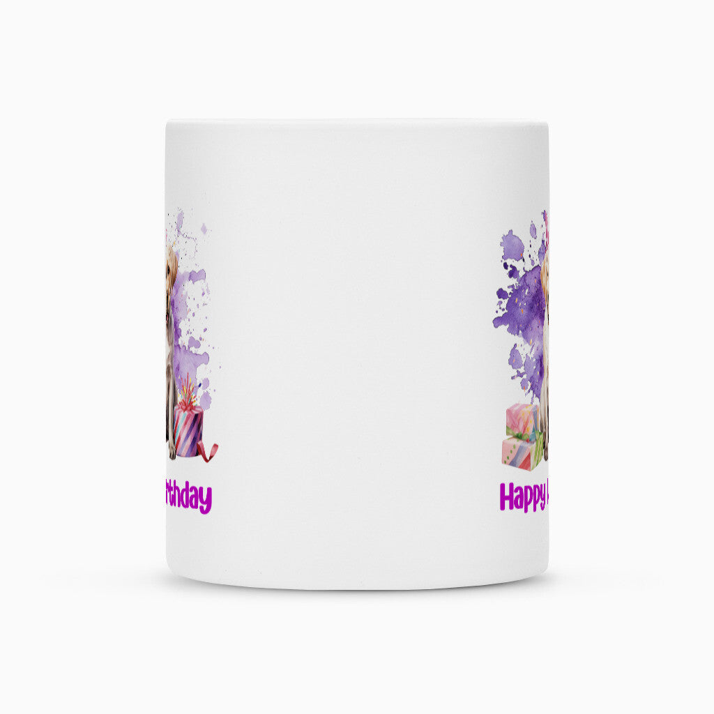 Tasse "Labrador - Happy Birthday" – hunde-shirt.de