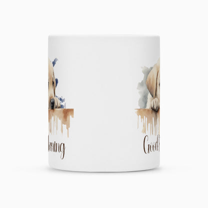 Tasse "Labrador ( hell ) - Good Morning" – hunde-shirt.de