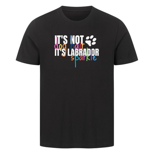 Premium T-Shirt "Labrador - Dog hair..." Schwarz – hunde-shirt.de