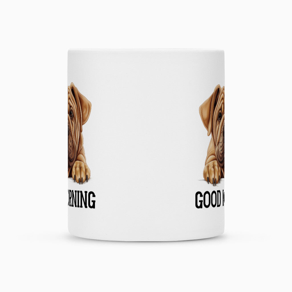 Tasse "Shar Pei - GOOD MORNING" – hunde-shirt.de