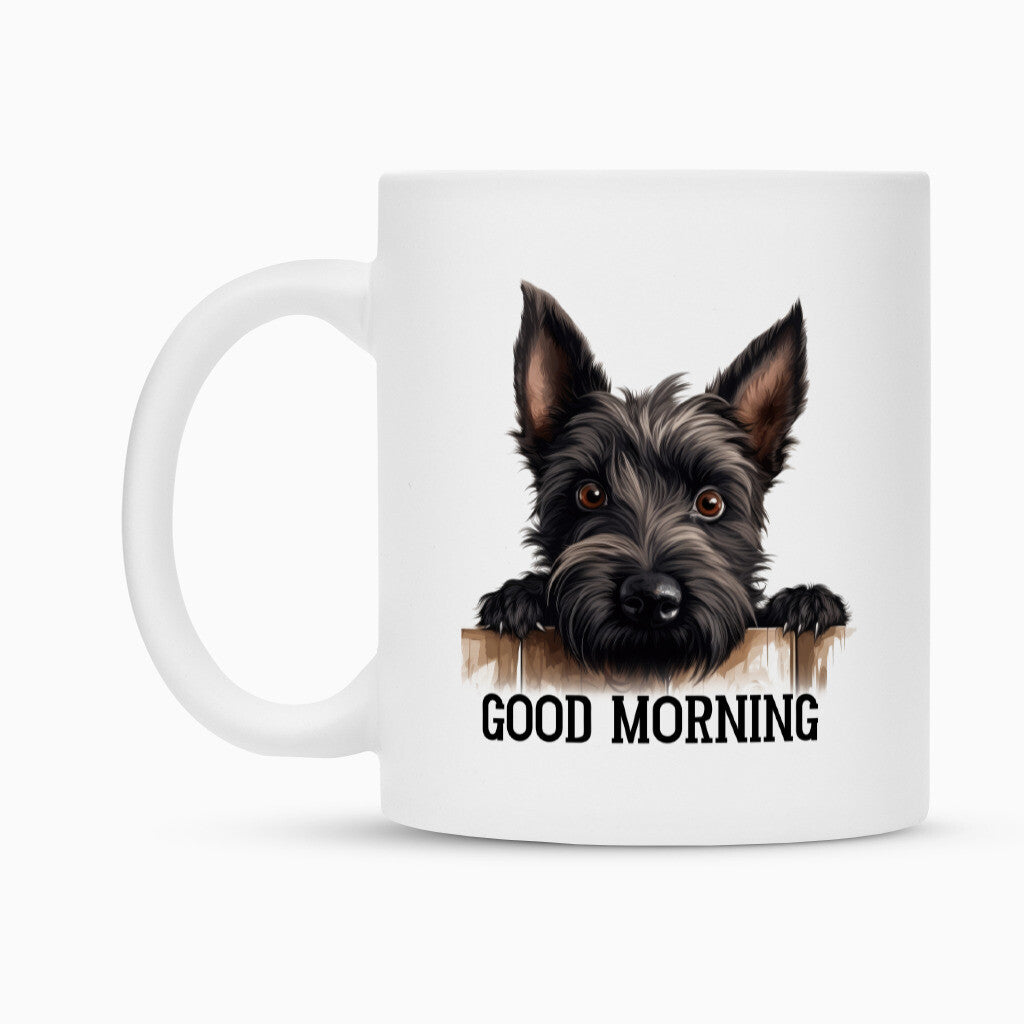 Tasse "Scottish Terrier - GOOD MORNING" – hunde-shirt.de