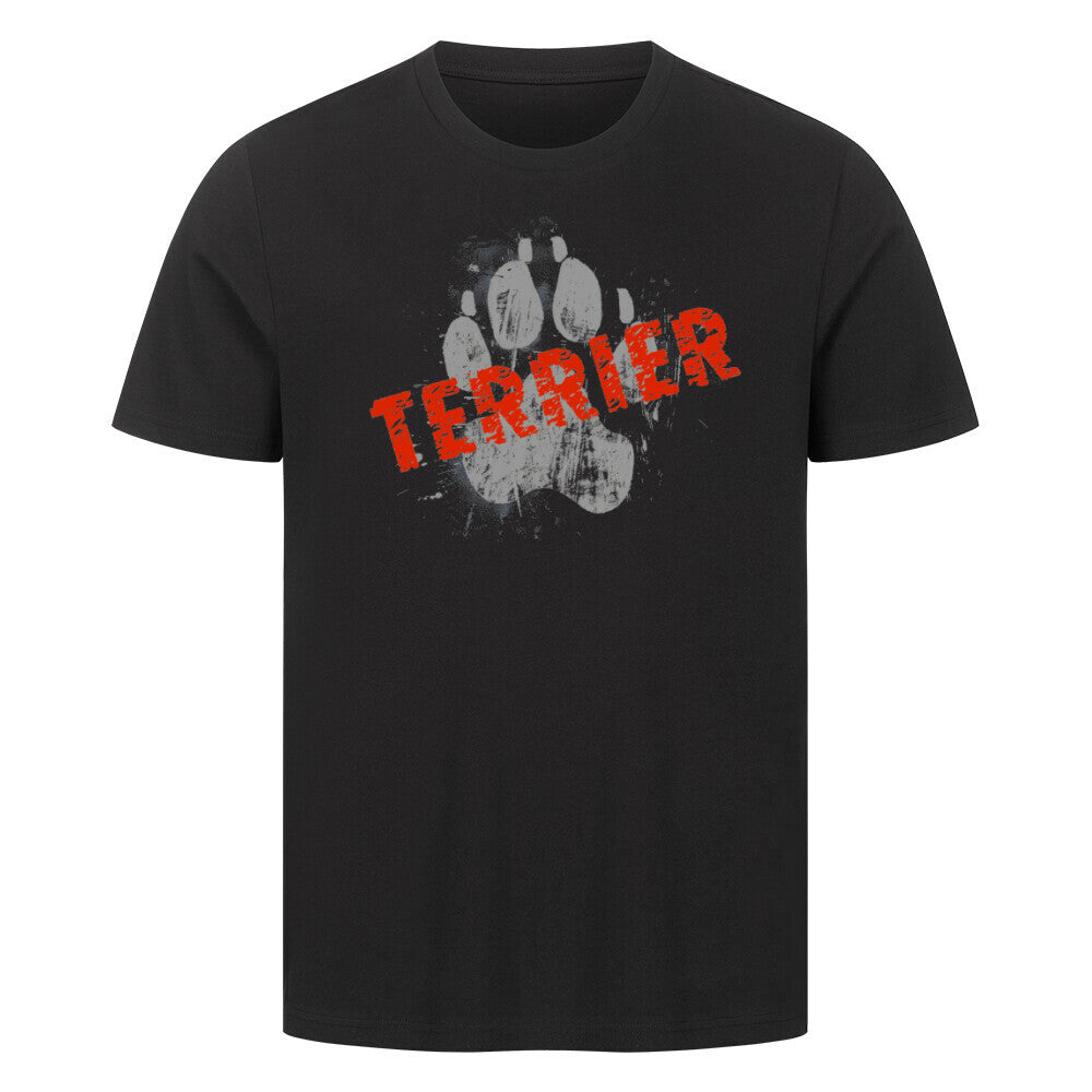 Premium T-Shirt "Scottish Terrier - PAW" Schwarz – hunde-shirt.de