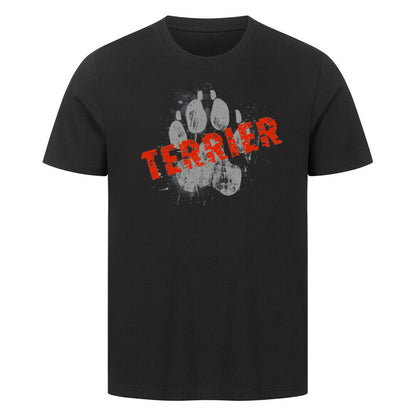 Premium T-Shirt "Scottish Terrier - PAW" Schwarz – hunde-shirt.de
