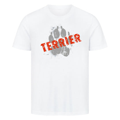 Premium T-Shirt "Scottish Terrier - PAW" Weiß – hunde-shirt.de