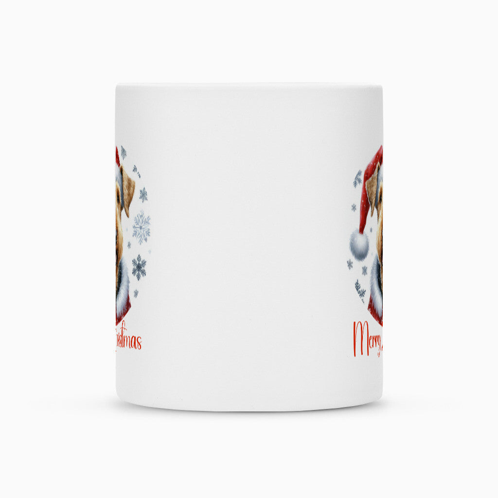 Tasse "Airedale Terrier - Merry Christmas" – hunde-shirt.de