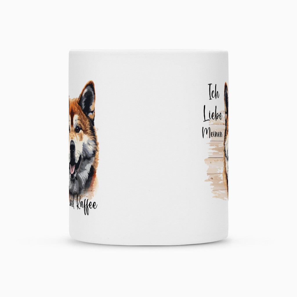 Tasse "Akita Inu - Ich liebe meinen..." – hunde-shirt.de