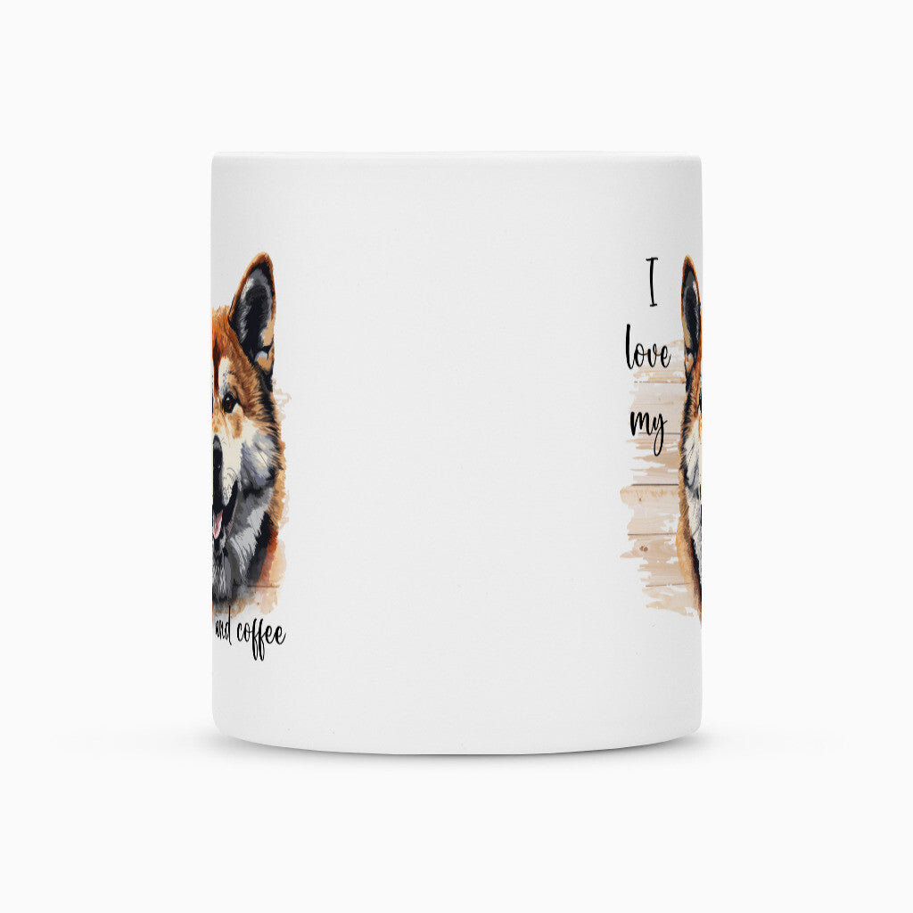 Tasse "Akita Inu - I love my..." – hunde-shirt.de