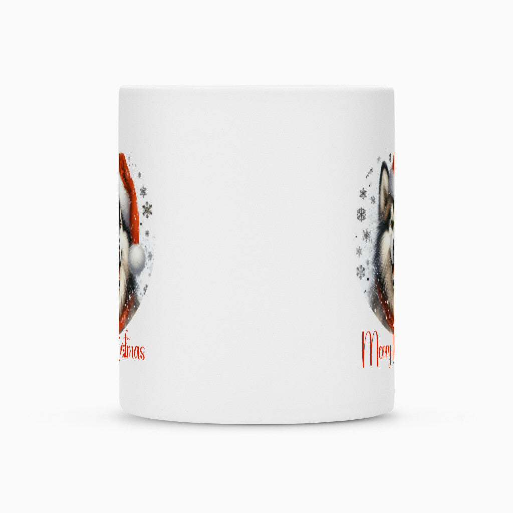 Tasse "Alaskan Malamute - Merry Christmas" – hunde-shirt.de