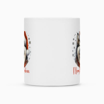 Tasse "Alaskan Malamute - Merry Christmas" – hunde-shirt.de