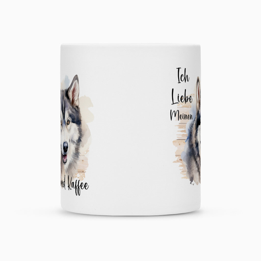 Tasse "Alaskan Malamute - Ich liebe..." – hunde-shirt.de