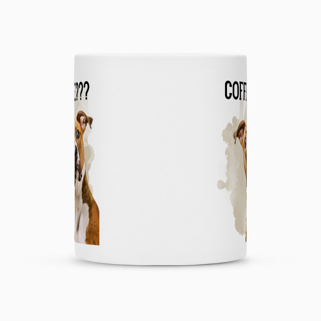 Tasse "American Staffordshire Terrier - Coffee???" – hunde-shirt.de