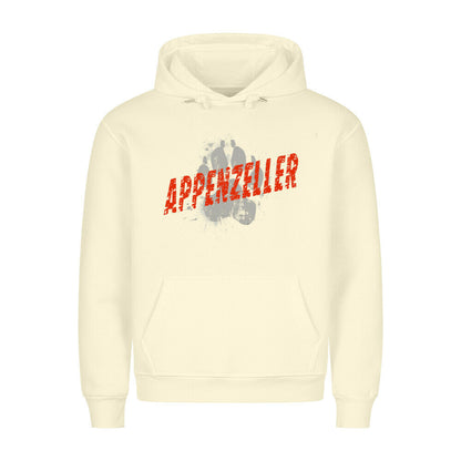 Premium Hoodie "Appenzeller Sennenhund - PAW" Beige – hunde-shirt.de