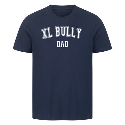 Premium T-Shirt "Bully XL - DAD" French Navy – hunde-shirt.de