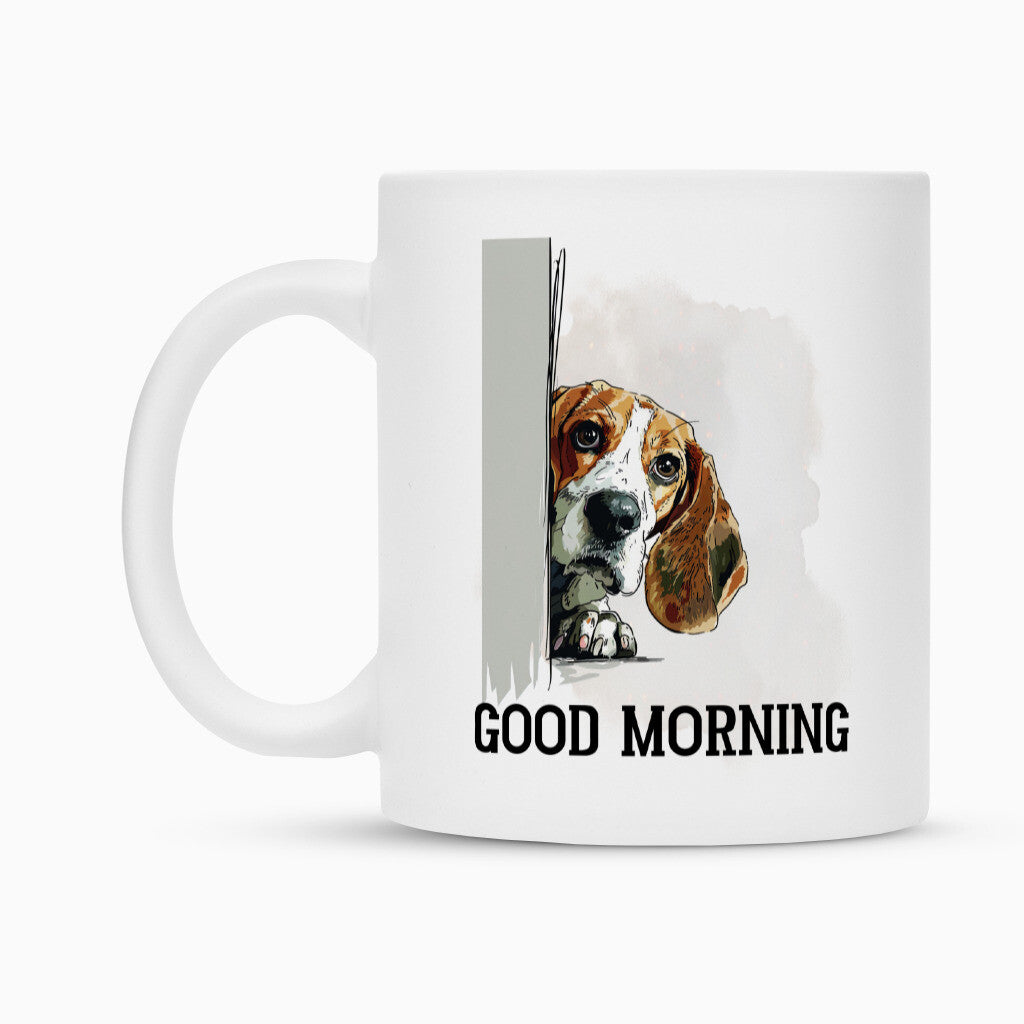 Tasse "Beagle - GOOD MORNING" – hunde-shirt.de