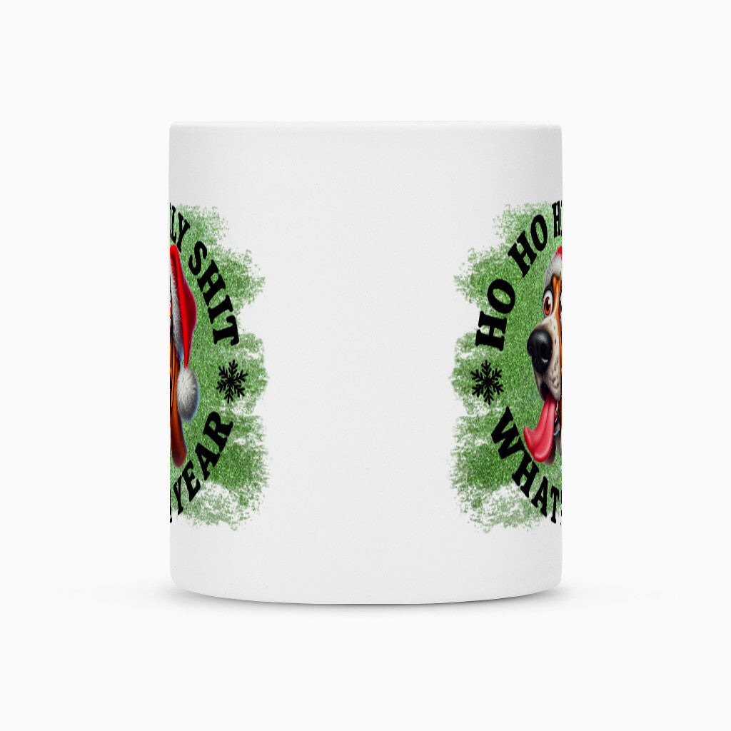 Tasse "Basset - HO HO..." – hunde-shirt.de