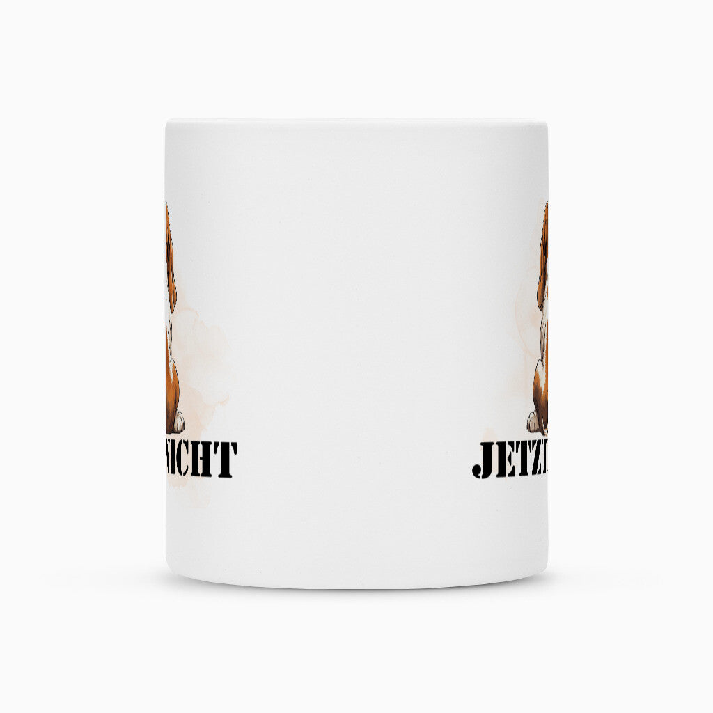Tasse "Basset - JETZT NICHT" – hunde-shirt.de