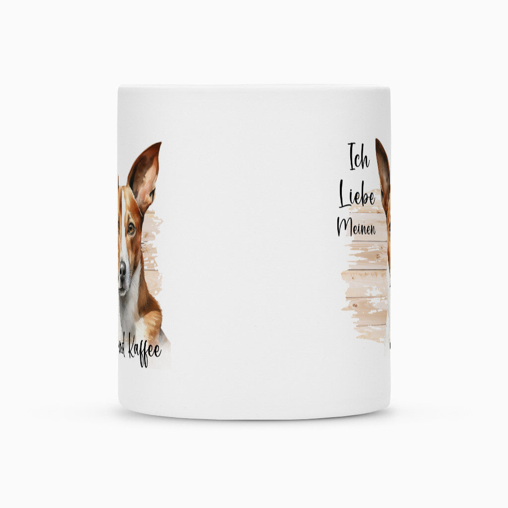 Tasse "Basenji - Ich liebe meinen..." – hunde-shirt.de
