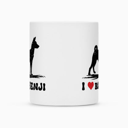 Tasse "Basenji - HEART" – hunde-shirt.de