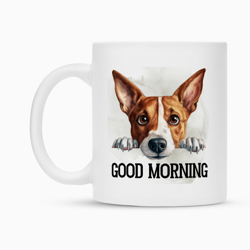 Tasse "Basenji - Good Morning" – hunde-shirt.de