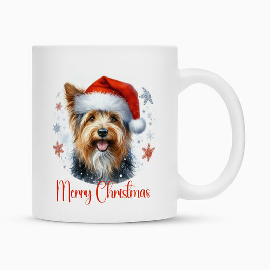 Tasse "Australian Terrier - Merry Christmas 2" Weiß – hunde-shirt.de
