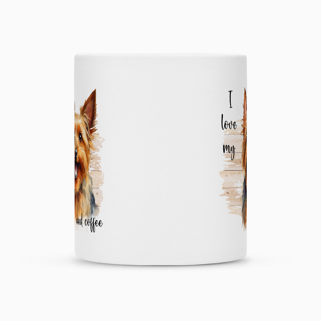 Tasse "Australian Terrier - I love my..." – hunde-shirt.de