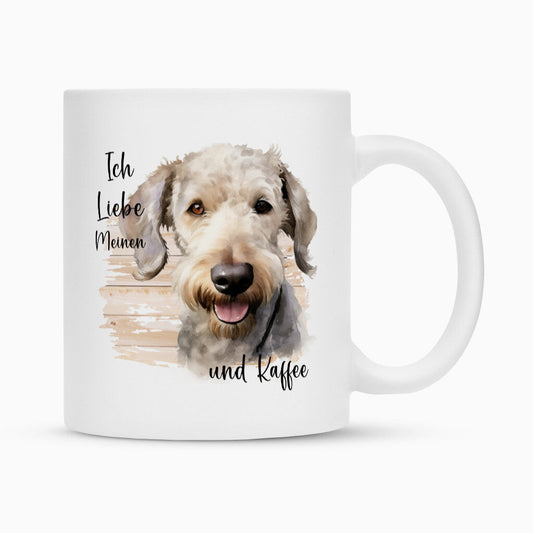 Tasse "Belington Terrier - Ich liebe..." Weiß – hunde-shirt.de