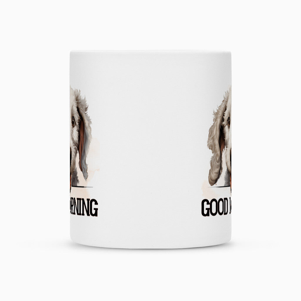 Tasse "Bedlington Terrier - GOOD MORNING" – hunde-shirt.de