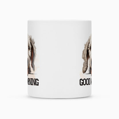 Tasse "Bedlington Terrier - GOOD MORNING" – hunde-shirt.de