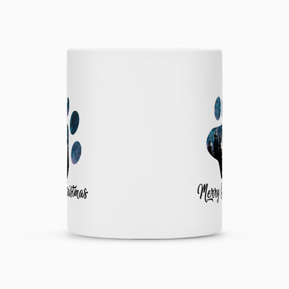 Tasse "Merry Christmas PAW" – hunde-shirt.de