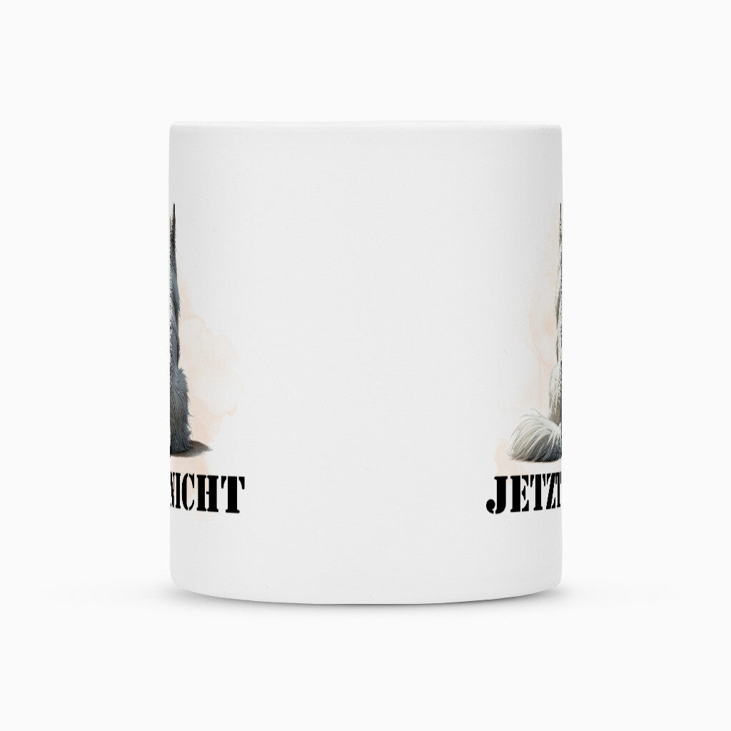 Tasse "Weißer Schäferhund - JETZT NICHT" – hunde-shirt.de