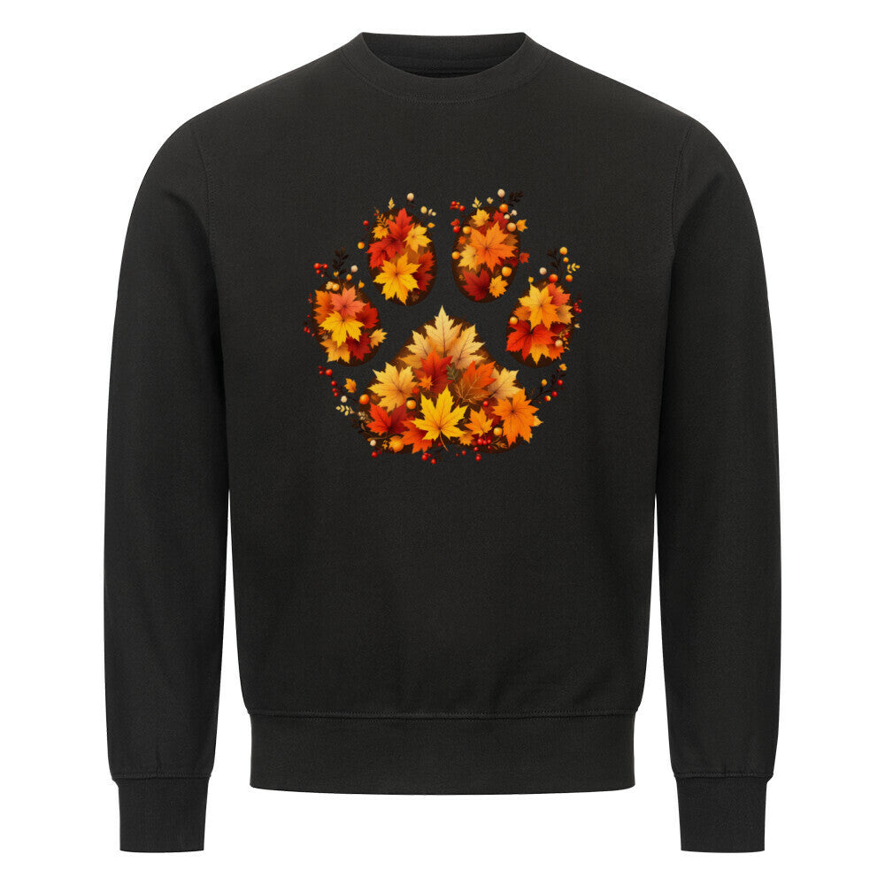 Premium Sweatshirt "HERBST" Schwarz – hunde-shirt.de