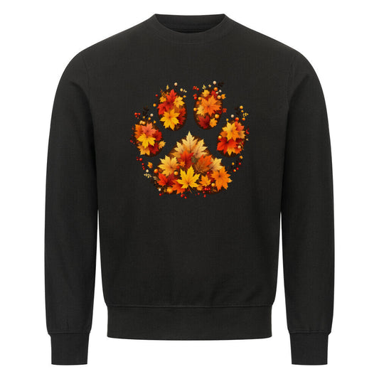 Premium Sweatshirt "HERBST" Schwarz – hunde-shirt.de