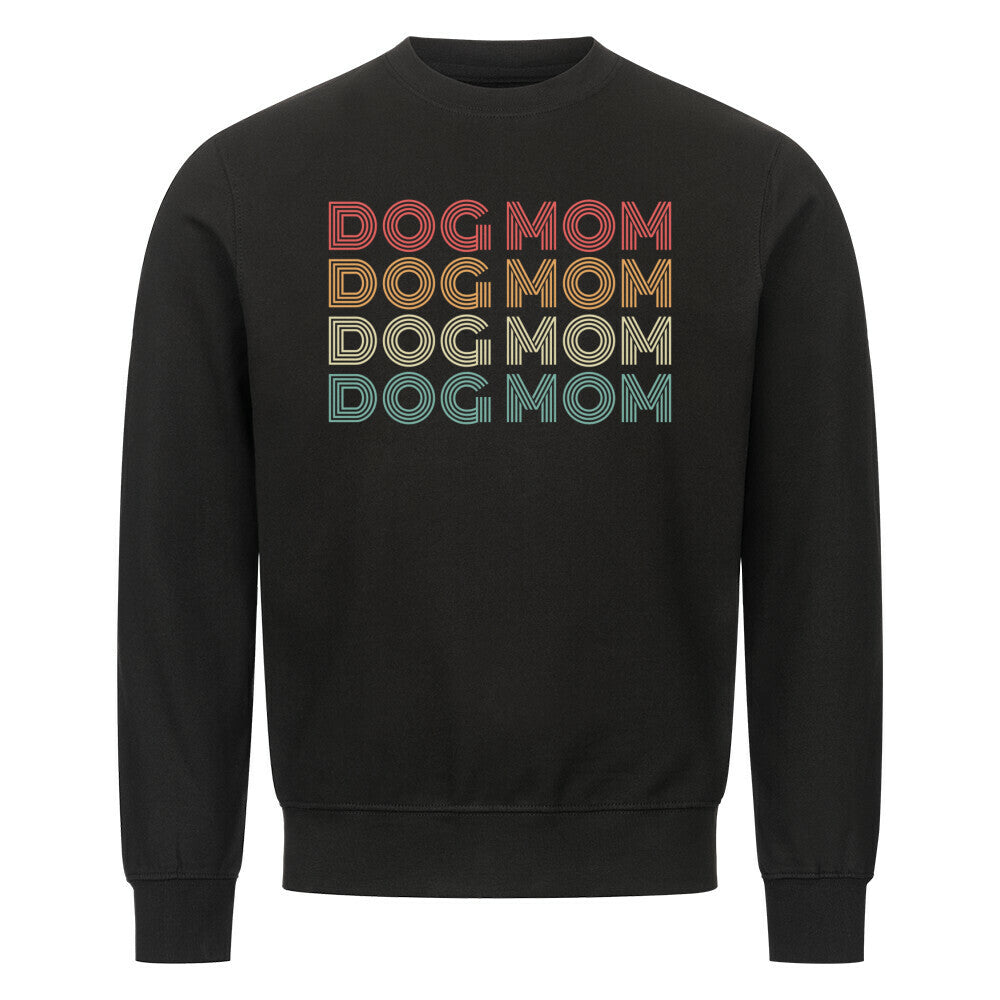 Premium Sweatshirt "DOG MOM" Schwarz – hunde-shirt.de