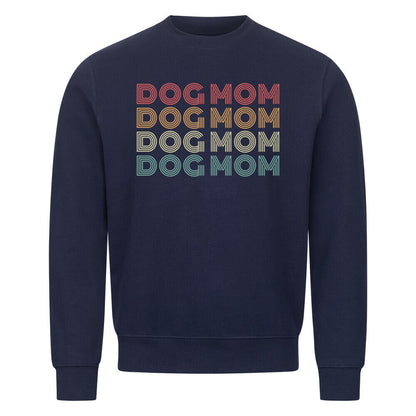 Premium Sweatshirt "DOG MOM" Navy Blue – hunde-shirt.de
