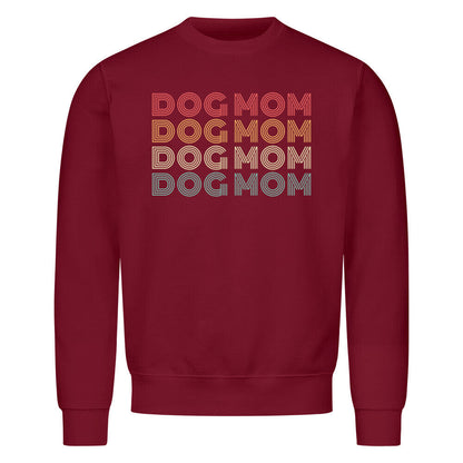 Premium Sweatshirt "DOG MOM" Burgunder – hunde-shirt.de
