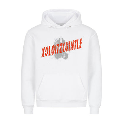 Premium Hoodie "Xolo - PAW" Weiß – hunde-shirt.de