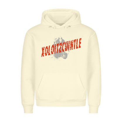 Premium Hoodie "Xolo - PAW" Beige – hunde-shirt.de