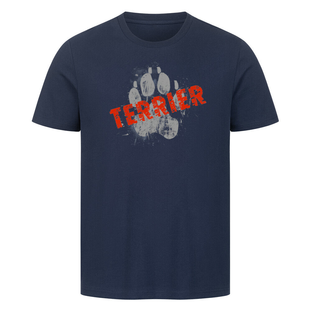 Premium T-Shirt "Westie - PAW" French Navy – hunde-shirt.de