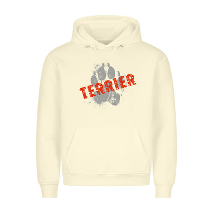 Premium Hoodie "Westie - PAW" Beige – hunde-shirt.de