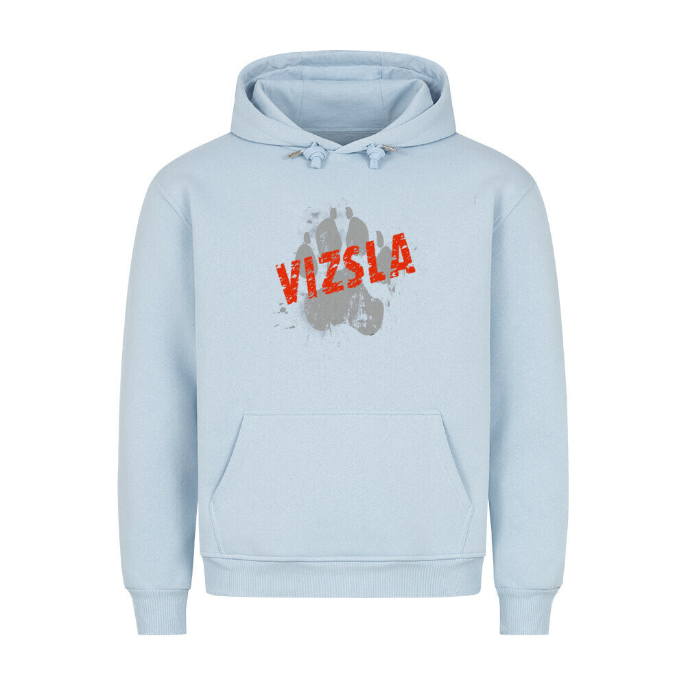 Premium Hoodie "Vizsla - PAW" Babyblau – hunde-shirt.de